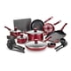 thumbnail image 1 of Juego de utensilios de cocina T-Fal Essence, antiadherente, 20 piezas, rojo, 1 of 6