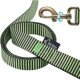 thumbnail image 1 of Chenchen HIKISS 6 FT Dog Leash, Strong and Durable Leash with Easy to Use Collar Hook,1 Inch Wide Dog Leashes for Small Dogs and Puppy(Black Green 1" x 6 ft), 1 of 1