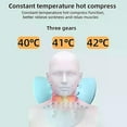 thumbnail image 4 of Portable EMS Neck Massager With Heat Low-Frequency Pulse Neck Cervical Spine Traction Relaxer Massage Pillow With Remote Control, 4 of 5