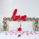 thumbnail image 5 of 220cm/86.6inches Simulation 10 Heads Of Rose Vines Decoration Valentine's Day Scene Setting Wall Hanging Mantel Tabletop Decor Valentine's Day Decoration, 5 of 6