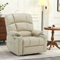 thumbnail image 2 of MCombo Lay Flat Power Lift Recliner for Bariatric Elderly, Infinite Position, Faux Leather R7677, 2 of 10