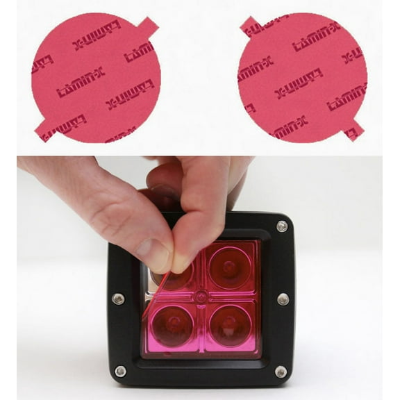 Jeep Compass (07-10) Pink Fog Light Covers