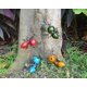 thumbnail image 3 of Juego de decoración de jardín de hormigas de metal de 4 esculturas de pared coloridas para jardín al aire libre, 3 of 5