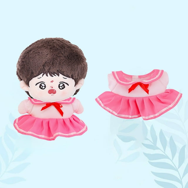 QIPOPIQ Doll Outfit for Imaginative Play Gift for Girls Detachable Dress Costumes