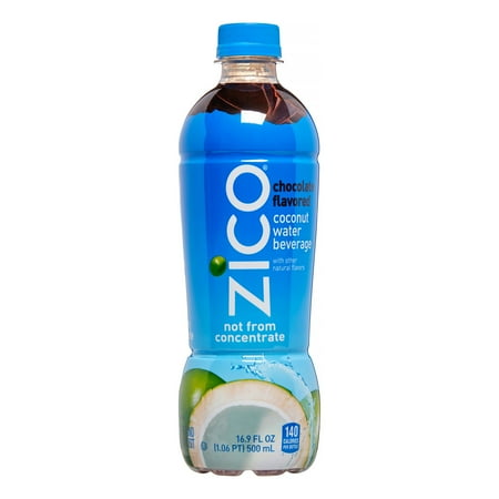 ( BBD: Feb/24/27/24 )Zico Coconut Water, Chocolate, 16.9 Fl Oz , 12 units