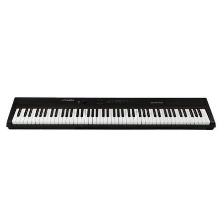 Artesia Performer 88-Key Digital Piano with Sustain Pedal, Power Supply and 2 Months of FREE Online Piano Lessons with TakeLessons