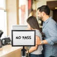 thumbnail image 5 of HERFIER Commercial Stanchion Sign Frame Sign Holder For Crowd Control Stainless Stanchion Sign Holder 13.36x12.58x2.75in, 5 of 8