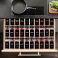 thumbnail image 4 of Set de tarros de especias Churboro de 48 vasos con etiquetas de 120 ml y accesorios, 4 of 8