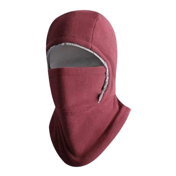 yotijay Balaclava Hood Windproof Balaclava Ski Mask for Motorbike Motorcycle Skating red
