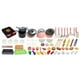 thumbnail image 2 of Juego de accesorios de cocina, juguetes de cocina para niños, juego de ollas y sartenes, utensilios de cocina de simulación con utensilios, regalo de 71 piezas, 2 of 8