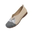 thumbnail image 3 of Frontwalk Womens Casual Shoes Non-Slip Sneakers Mesh Flats Sports Lightweight Loafers Women Slip On Walking Shoe Grey 6.5, 3 of 6
