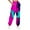 #11, variant on Luxalzxs Halloween Sweatpants Women Fashion Color Block Baggy Cinch Bottom Joggers Casual Elastic Waist Lounge Pants with Pockets