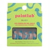 PaintLab Bluey Reusable Press-On Gel Nails Kit, Icy Blue, 24 Count