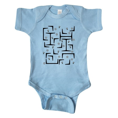 

Inktastic Dark Steel Pattern Gift Baby Boy or Baby Girl Bodysuit