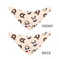 thumbnail image 3 of Sikiie Panda Ice Creams Donuts Dog Bandanas-Dog Scarf Bib Kerchief Breed for Dogs and Small for Pets Gift-, 3 of 5