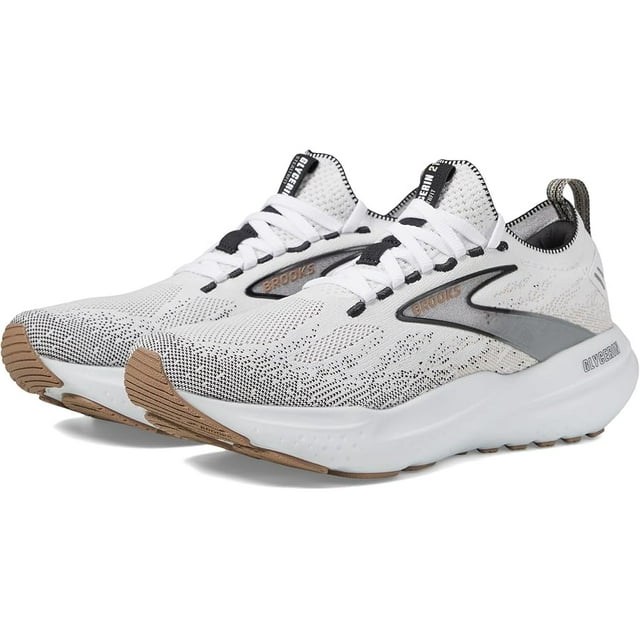 Zapatillas de Running Brooks Glycerin StealthFit 21 para Mujer (Blanco/Gris/Negro), talla 6 (EE. UU.)