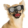 thumbnail image 1 of Dog Glasses, Dog Goggles UV Protection Dog Sunglasses Windproof Anti-Fog Dustproof Puppy Glasses for Outdoor Riding Driving, 1 of 5