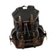 thumbnail image 2 of Mochila de lona para exteriores, para adultos, ideal para pesca y montañismo. Negro, 2 of 9