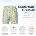 thumbnail image 5 of Lsque Mens Swim Trunks Cute Duck Pattern - Bathing Suit Compression Liner - Beach Swim Shorts Swimwear - (S-3XL) - Stretch Quick Dry -XX-Large, 5 of 9