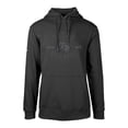 thumbnail image 2 of Men's Levelwear Black Texas Rangers Podium Abyssal Pullover Hoodie, 2 of 3