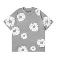 thumbnail image 1 of T-shirt à Manches Courtes en Mousse Kapok Imprimé pour Hommes et Femmes avec Shorts, 1 of 5