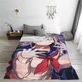 thumbnail image 6 of My Hero Academia Himiko Toga Flannel Blanket Ultra-Soft Micro Fleece Throw Blanket For Bed Sofa Couch Car Office Unisex Adult Fuzzy Bed Blanket Cozy Kids Throw Blanket 80"x60", 6 of 8