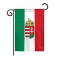 thumbnail image 2 of Breeze Decor 08123 Hungary 2-Sided Vertical Impression House Flag - 28 x 40 in., 2 of 2
