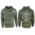thumbnail image 4 of Xtreme Couture By Affliction Unisex Oversized Boxy Pullover Hoodie Saracen, 4 of 13