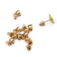 thumbnail image 4 of 100 piezas de espárrago, pendientes, barril de , tapón de tuerca, tuerca de oreja, piezas de campana perfecl Tapones para pendientes, 4 of 5