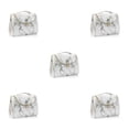 thumbnail image 1 of fastboy Large Capacity Cosmetic Storage Bag - Store All Makeup In One Place Choose Multiple Colors Marblingwhite silver 5Set, 1 of 6