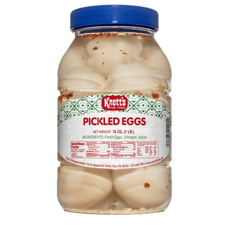 Knotts Pickled Eggs, 16oz, Plastic Jar