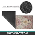 thumbnail image 7 of 2 Piece Bohemian Light Pink Ethnic Rug Rug Kitchen Rug Set, Decor Kitchen Rugs, Absorbent Non-Slip Washable Floor Mats, Home Indoor Runner Rugs 17"x47"+17"x30", 7 of 7