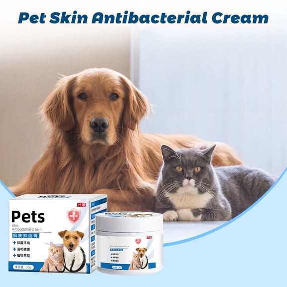 Pet Skin Ringworm Spray for Cats and Dogs, External Treatment for Ringworm and Hair Loss