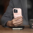 thumbnail image 4 of Wallet Case for Women Men - Flip Case Credit Card Holder Hybrid Cover, Double Layer Shockproof Heavy Duty Protection All-Round Armor Drop Protective Phone Case for iPhone 13 Pro Max, Black, 4 of 12