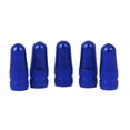 thumbnail image 2 of Paquete de 5 tapones de válvula Presta para bicicleta de aleación de aluminio, válvulas francesas kusrkot  Tapones de válvula Presta, 2 of 8