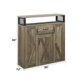 thumbnail image 2 of DN01027 - Server, Rustic Oak Finish - Abiram, 2 of 6