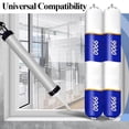 thumbnail image 6 of 9900 Sealant Waterproof, 9900 Silicone Sealant, Multipurpose Silicone Caulk & Permanent Solution for Roof & Wall Cracks, Heat, Tear and Stretch Resistance, for Indoor & Outdoor (Transparent), 6 of 7