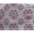 thumbnail image 5 of oneOone Georgette Viscose Plum Fabric Block Craft Projects Decor Fabric Printed By The Yard 42 Inch Wide-3H, 5 of 5