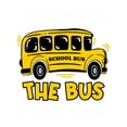 thumbnail image 2 of 100% Cotton Boys' T-Shirt - "The Wheels on the School Bus Go Round & Round" Graphic Print, Comfortable Casual Round Neck Short Sleeve Tee for Youngsters, Summer Wear, Youngsters's Playwear, 2 of 7