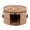 Coffee, variant on Stackable Round Brim Hat Storage Box, Foldable Cowboy Hat Organizer Container for Closet and Travel(Pink,48cm)