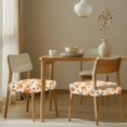 thumbnail image 3 of SEANATIVE Thanksgiving Chair Covers for Dining Chairs Hummingbirds Dining Chair Seat Covers Set of 2 Maple Leaf Chair Cover Protector Elastic Dining Chair Slipcovers Home Dining Room Party Decor, 3 of 7