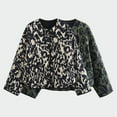 thumbnail image 6 of Women'S Oversized Print Quilted Puffer Jacket Casual Padded Coat Black M, 6 of 8