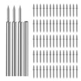 thumbnail image 1 of 400pcs Double Head Skirting Nails with 4 Tools - Invisible Seamless Baseboard Screws for Solid Wood Trim, Double-Sided Installation, 1 of 7
