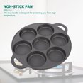 thumbnail image 3 of Minkissy 1Set Black Breakfast Pancake Pan Iron Easy to Clean for Families, 3 of 4