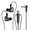 Black, variant on YUNOVA KT-02 Wired Headphone Sport Headset, Noise Cancelling Earphones with Mic Dynamic HD, 3.5MM Jack Headsets for Live Singing Recording Karaoke Live Video Streaming, Live Game Miking