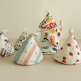 thumbnail image 4 of Nordic Kitchen Cotton Pot Rack Cute Cooking BBQ Pot Lid Handle Mittens Heat Resistant Oven Mitts Baking Kitchen, 4 of 4