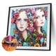 thumbnail image 1 of Cuadros Decorativos Taladro redondo completo pintura de diamante niña de las flores mosaico dibujo de diamantes de imitación (sz1052) Tmvgtek embutido en tela, 1 of 6