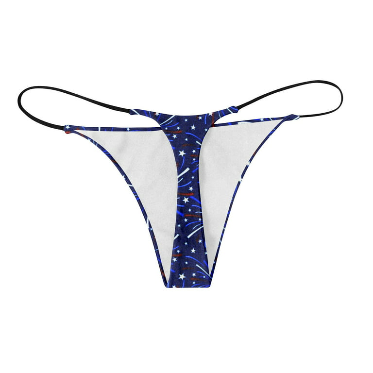 Sksloeg Thong Panties Panties No Show Thong Seamless Underwear Low Rise  Comfortable Microfiber Workout,Orange M