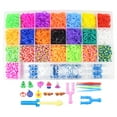 thumbnail image 1 of Rubber Bands,Loom Bands Rubber Bands DIY Rubber Band Refill Loom Set World-Class Design, 1 of 9
