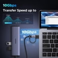 thumbnail image 4 of Adaptador USB C a USB UGREEN, paquete de 3 unidades, conversor de carga tipo C, 4 of 7